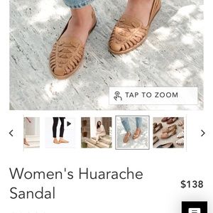 Nisolo Women‘s Huarache Sandals size 8